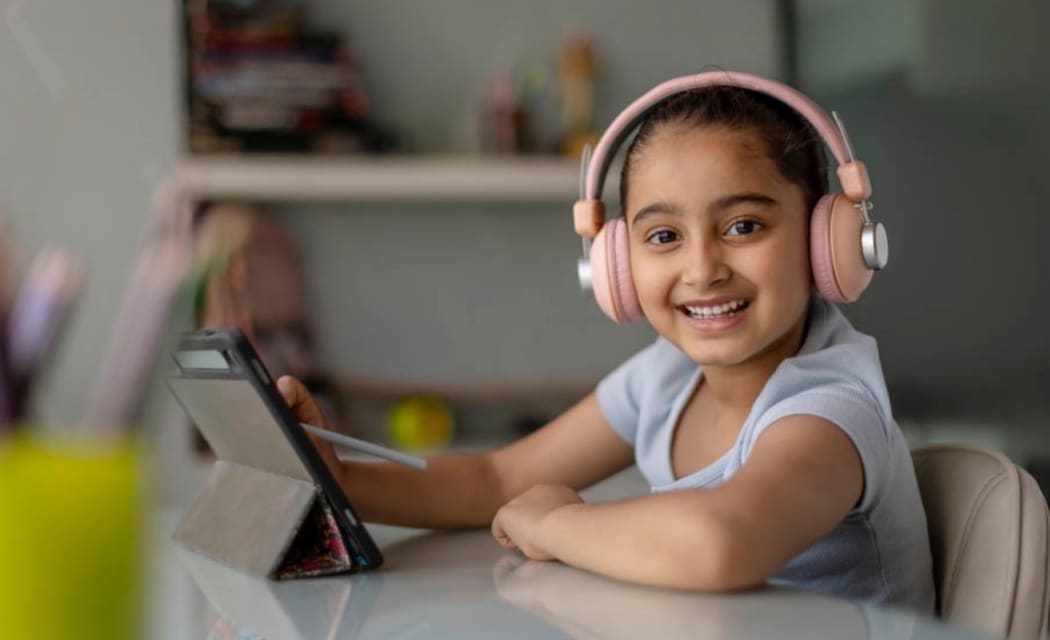Students learning together at Jain Heritage School, Whitefield