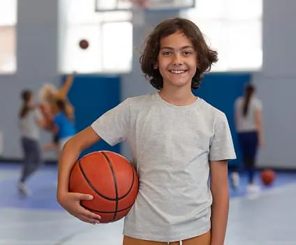 Basketball training for students